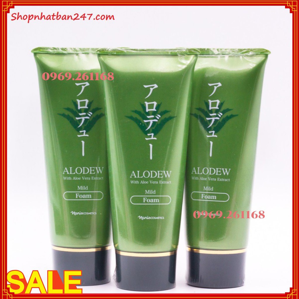 [Hàng chính hãng] Sữa rửa mặt Naris Alodew Cleansing Foam 100g - 100% Authentic