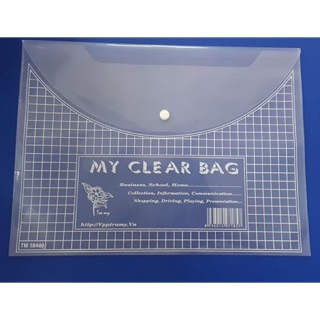 Bìa nút A4 My clear bag