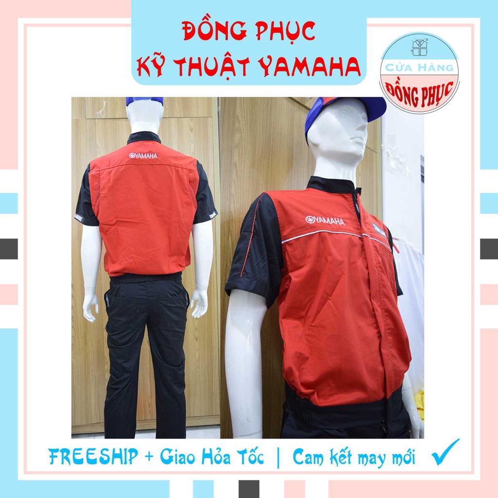 ĐỒNG PHỤC NHÂN VIÊN KỸ THUẬT VIÊN CHÍNH HÃNG YAMAHA, ĐỒNG PHỤC THỢ ĐÚNG CHUẨN CỦA YAMAHA, Gía sỉ!