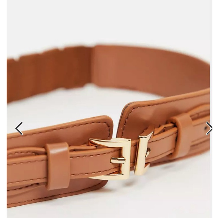 Thắt lưng dây nịt thời trang phong cách châu âu lưng thun co dãn thoải mái