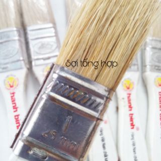 Cọ thanh bình cán gỗ 25mm