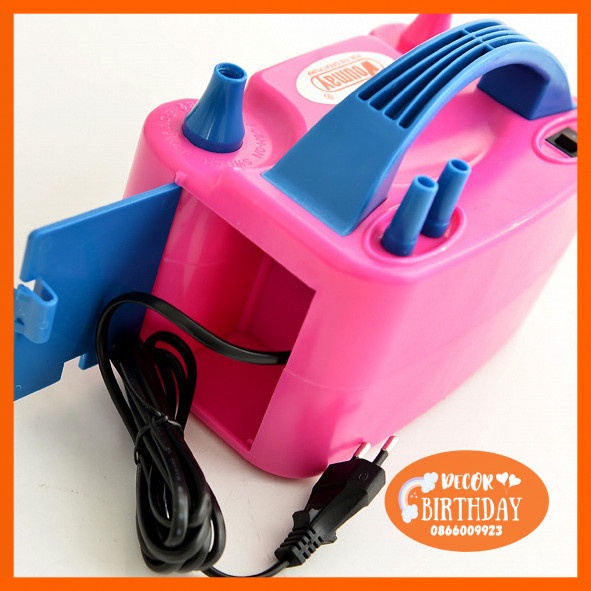 Bơm Bóng Bay Điện NHANH, BỀN Bơm Bóng Bay Trang Trí Sự Kiện, Sinh Nhật, Tiệc Cưới, Lễ Hội