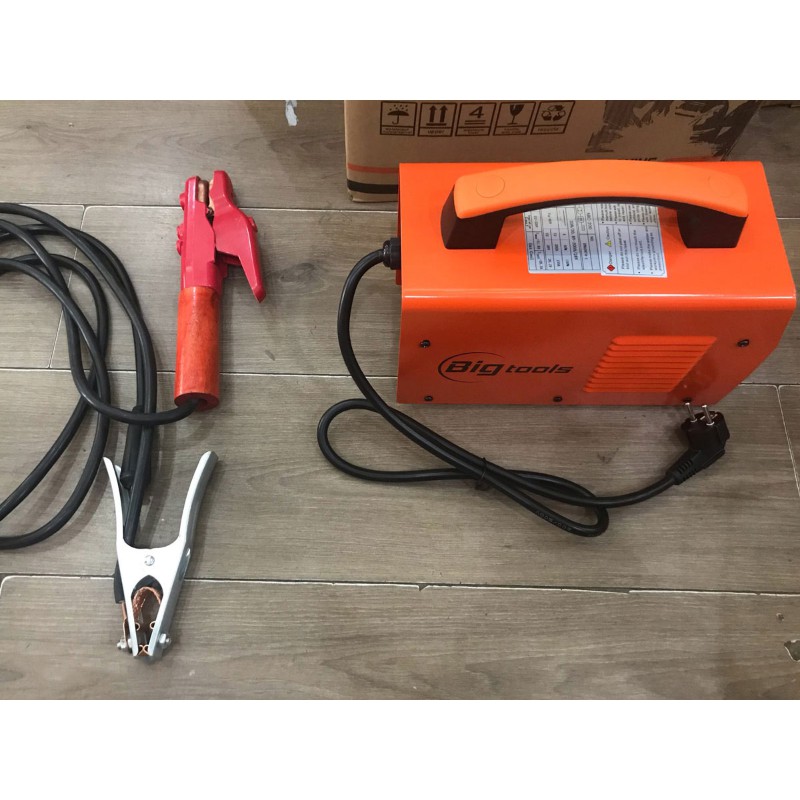 Máy hàn điện tử inverter, mini xách tay gia đình, Bigtools ARC-200 chất lượng cao, đầy đủ phụ kiện