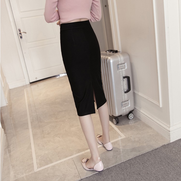 Chân Váy Bút Chì Công Sở Dáng Dài Thiết Kế Xẻ Tà Sau Chất Liệu Umi Mềm Mịn Mát Co Giãn 4 Chiều Lefe BC01 | BigBuy360 - bigbuy360.vn