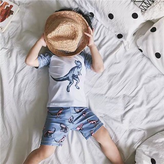 Bộ bơi khủng long áo + quần + mũ size từ 10kg -24kg