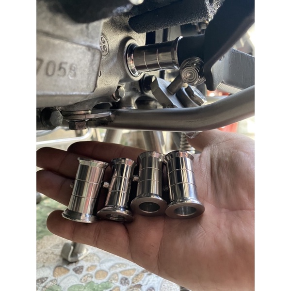 Khâu gác máy ex 135 5s với ex 150 155 inox 304