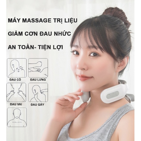 Máy massage cổ vai gáy FINOSE chính hãng, massage trị liệu, làm giảm cơn đau nhanh chóng