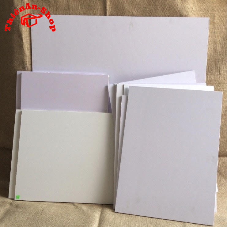 Tấm Fomex  dày 3mm, 5mm, 8mm khổ 40x60cm - làm mô hình tiểu cảnh, mô hình kiến trúc, decal, đồ handmade...