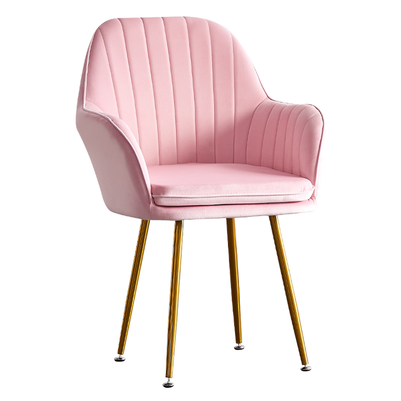 Phong cách Bắc Âu ghế ăn hiện đại nhà đơn giản trang điểm Net Màu Đỏ ins ghế công chúa làm móng tay bàn ghế