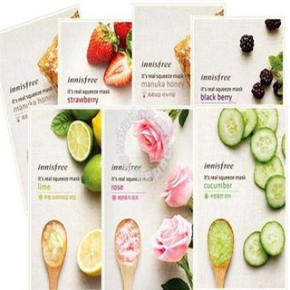 Mặt Nạ Giấy Innisfree It’s real squeeze mask
