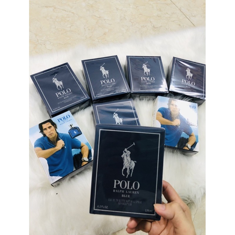 Nước hoa- dầu thơm nam Polo Blue Ralph Lauren EDP 125m đầy nam tinh