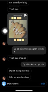 Móng úp dán thiết kế {BÒ SỮA}