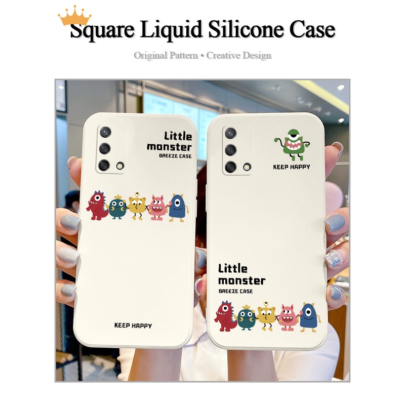 Ốp Điện Thoại Silicon Hình Quái Vật Cho Tecno ITEL A48 A56 A56Pro A56 Pro A58 ITEL P36 P36 Pro P36 lite ITEL P37 Vision2S ITEL Vision3 P38 S17