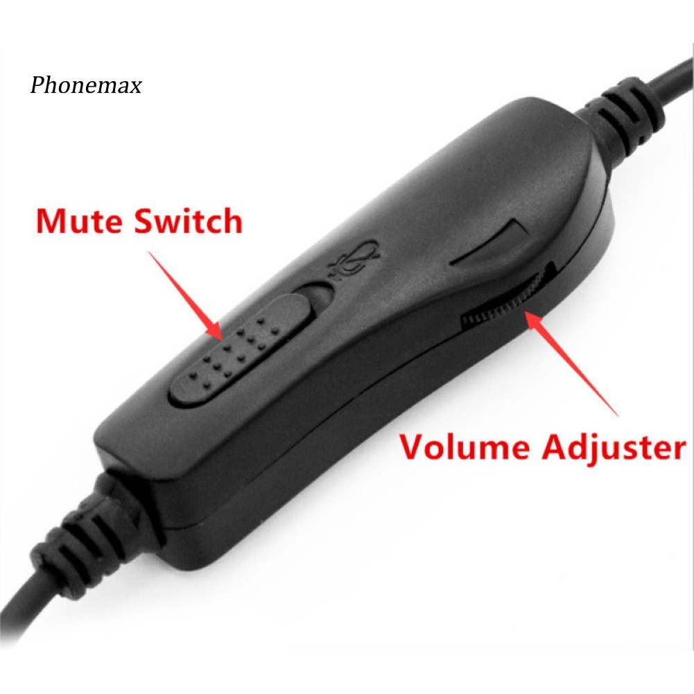 Tai Nghe Điện Thoại-H500D 2.5mm / Dual 3.5mm / RJ9 / USB Loại Bỏ Tiếng Ồn