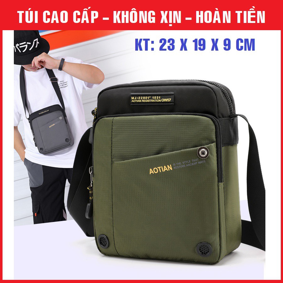 Túi đeo chéo nam cao cấp, vải Oxford chống thấm nước, nhiều ngăn thoải mái đựng đồ, phù hợp đeo đi chơi, đi làm, đi học. | BigBuy360 - bigbuy360.vn