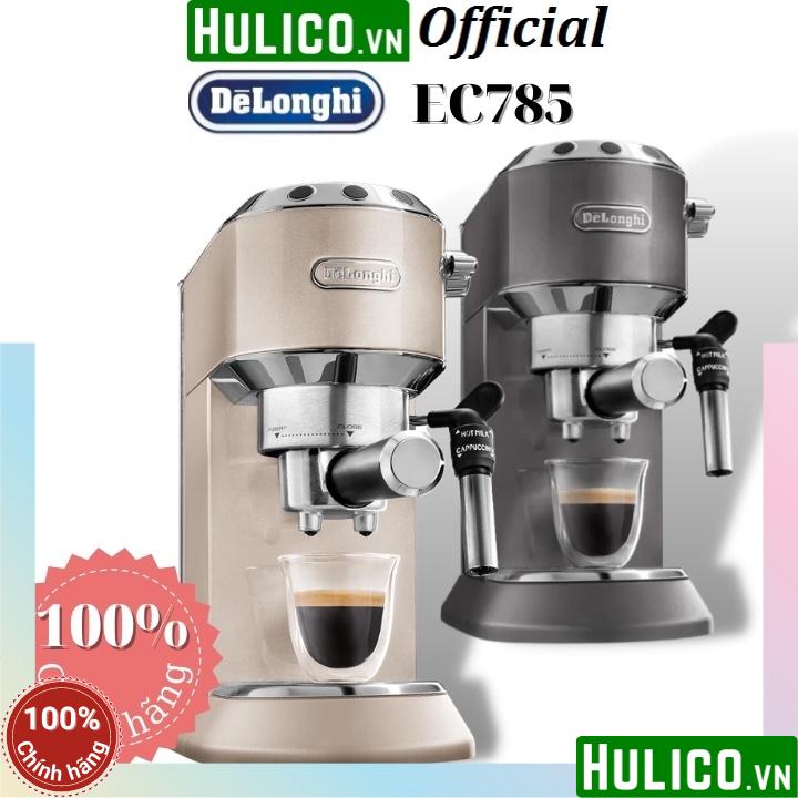 Máy pha cà phê Espresso Delonghi EC785 - Chính hãng - pha tự động 1 - 2 ly