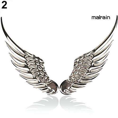 【VIP】Cool 3D Car Metal Eagle Wing Emblem Badge Trunk Auto Sticker Vehicle Decal Decor