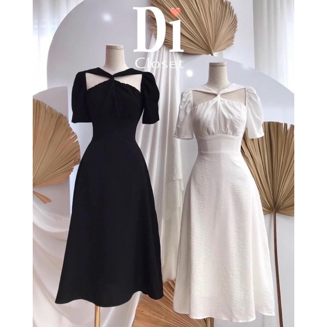 ĐẦM XOẮN NGỰC CÓ TAY HÌNH THẬT SHOP CHỤP | BigBuy360 - bigbuy360.vn