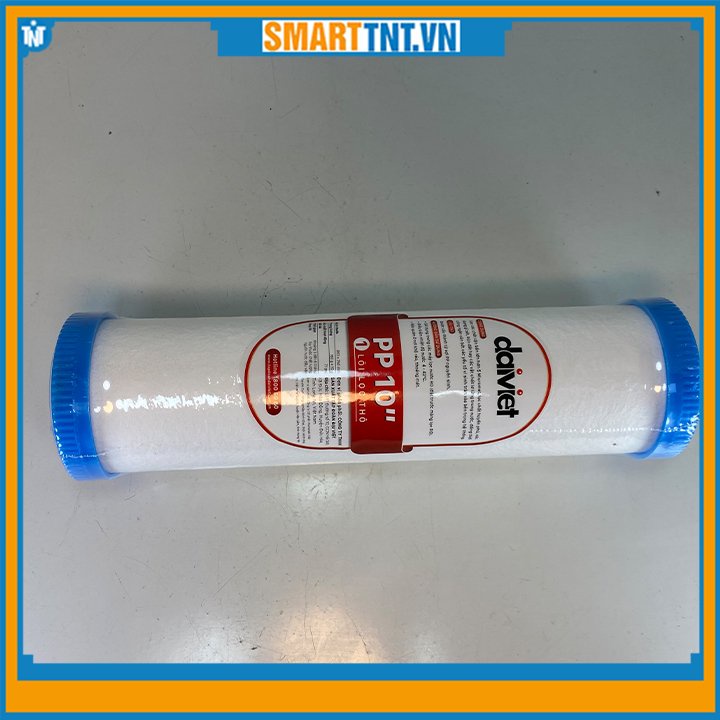 Lõi lọc nước số 1 PP 10'' 5 micron hàng chính hãng Đại Việt cao cấp, hàng đẹp Smarttnt.vn
