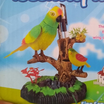 Đồ chơi chim hót cảm ứng- chim hót