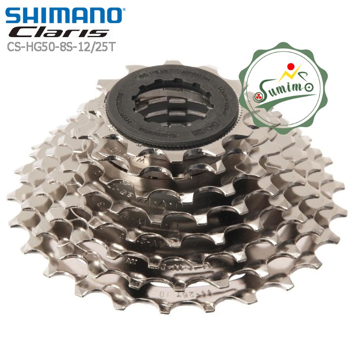 Líp xe đạp - Líp thả Shimano Claris CS-HG50 8 Speed - Chính hãng Japan