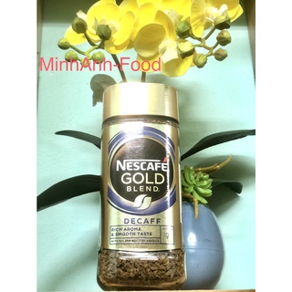 Nescafe Gold Blend Decaff 100g Nhập Khẩu Anh