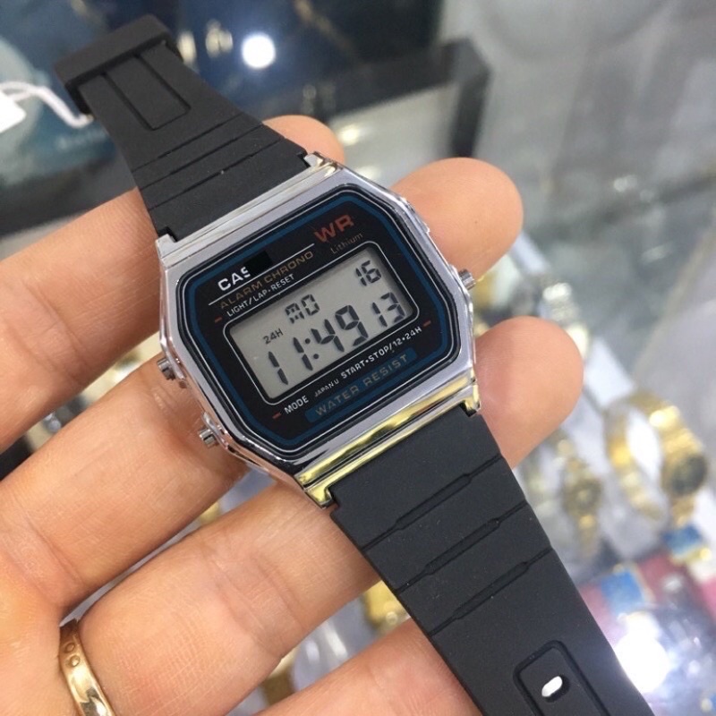 ( Giá sốc ) Đồng Hồ nam nữ điện tử F94 dây cao su tặng pin dự phòng