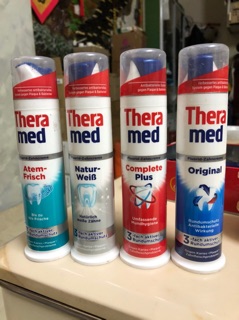 Kem đánh răng Theramed dạng ống 100ml