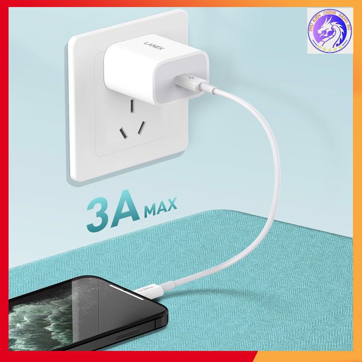 Cóc Sạc Nhanh 1 Cổng Type-C 3.0A - PD3.0 20W Lanex LCT - P06A - Chính Hãng - BH 12 Tháng