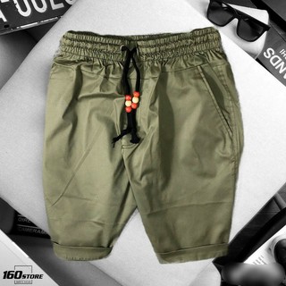 Quần short kaki lưng thun