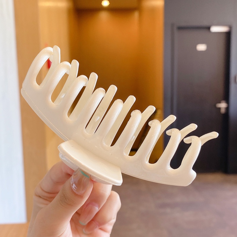 Kẹp tóc cỡ lớn đơn giản phong cách Hàn Quốc thời trang cho nữ