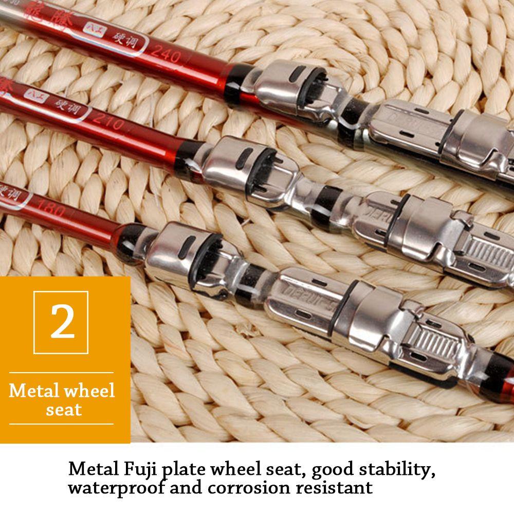 MUVAKO Cần Câu Cá Mini  Có Thể Điều Chỉnh