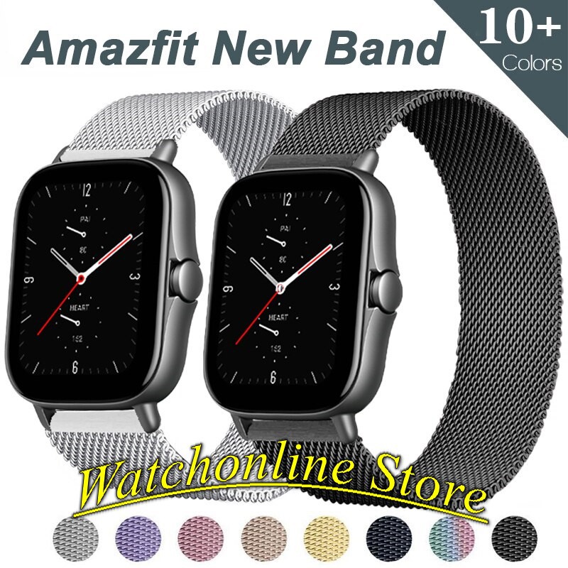 Dây Milanese loop nam châm thép không gỉ  Xiaomi Amazfit GTS 2 Mini GTS 2 GTS 2e / Amazfit Bip U Bip Lite Bip S 20mm