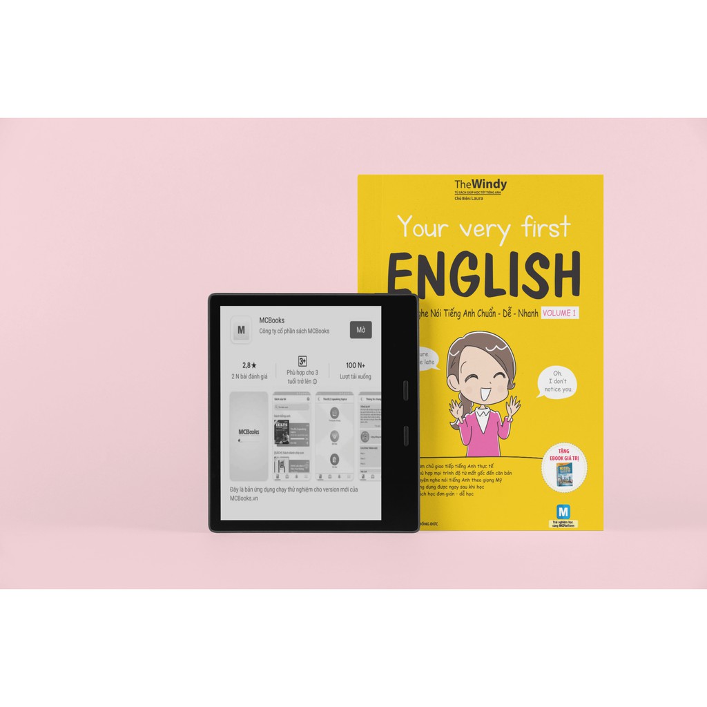 Sách - Your Very First English: Tự Học Nghe Nói Tiếng Anh Chuẩn Dễ Nhanh Volume 1 (Học Cùng App MCBOOKS)