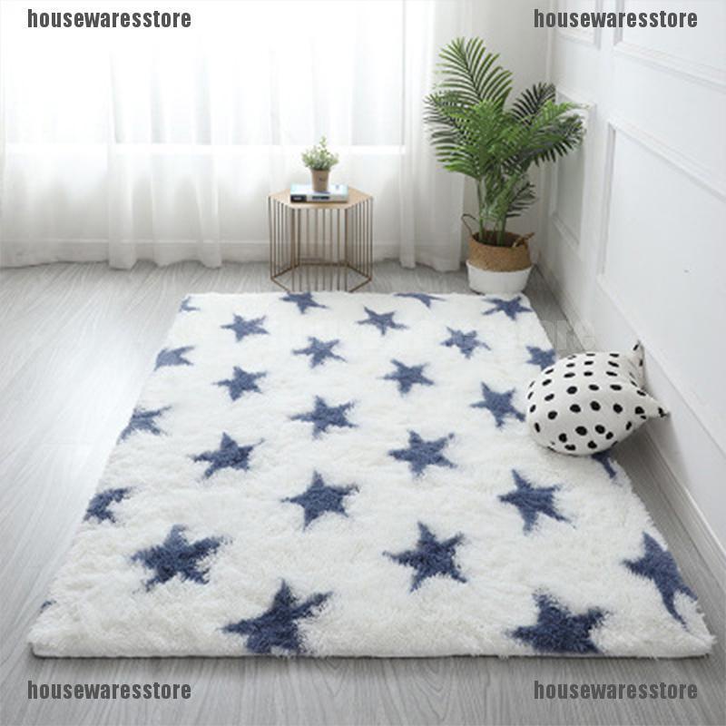 Thảm Lông Nhiều Màu Độc Đáo Trang Trí Phòng Khách