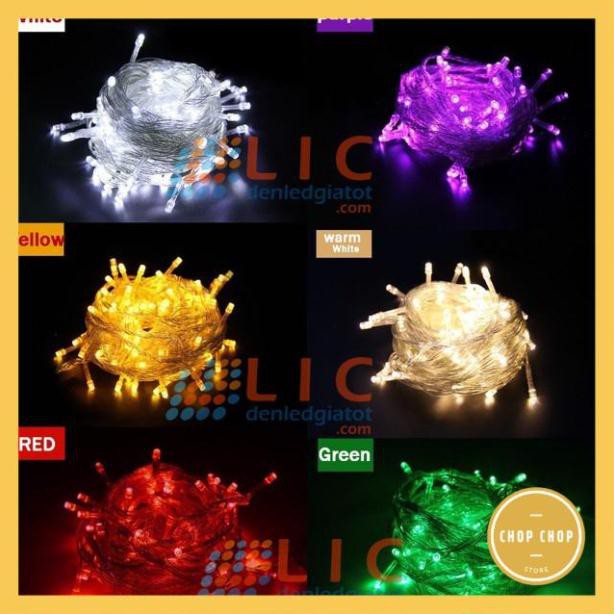 [Hot] Combo 2 ĐÈN NHÁY LED DÂY TRANG TRÍ - DÀI 5M nháy nhiều màu