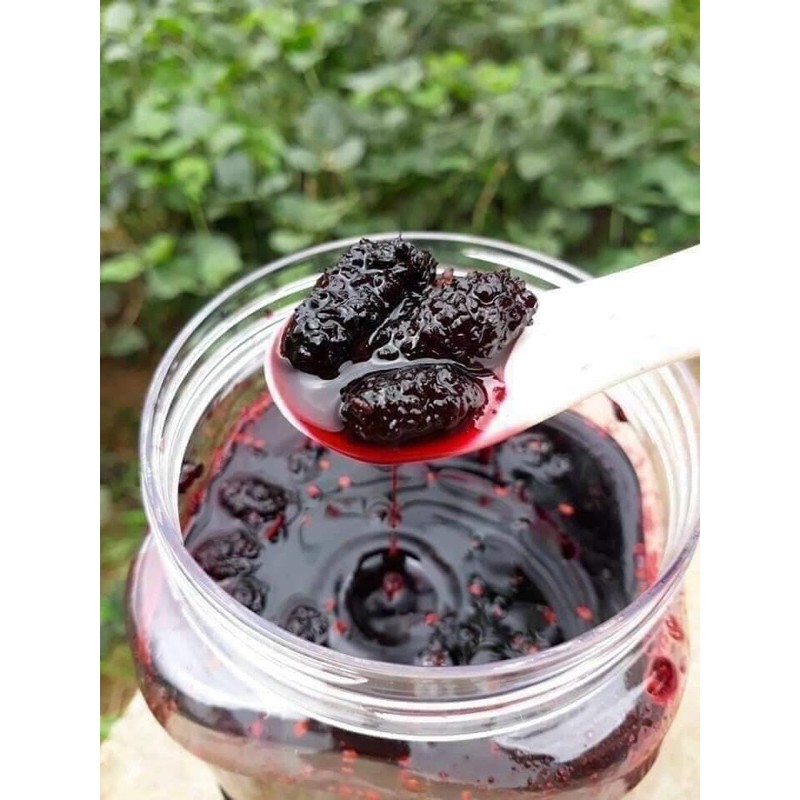Siro dâu tằm ngâm đường chua ngọt hủ 1kg