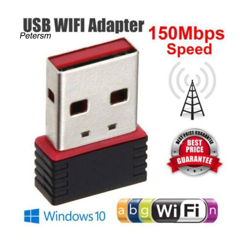 Bộ Chuyển Đổi Usb 2.0 Wifi Dongle Wlan 802.11 B / G / N