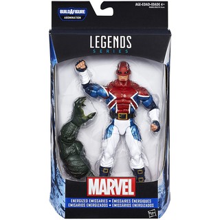 Mô hình Đội trưởng Anh - Marvel Legends Series Energized Emissaries: Captain Britain