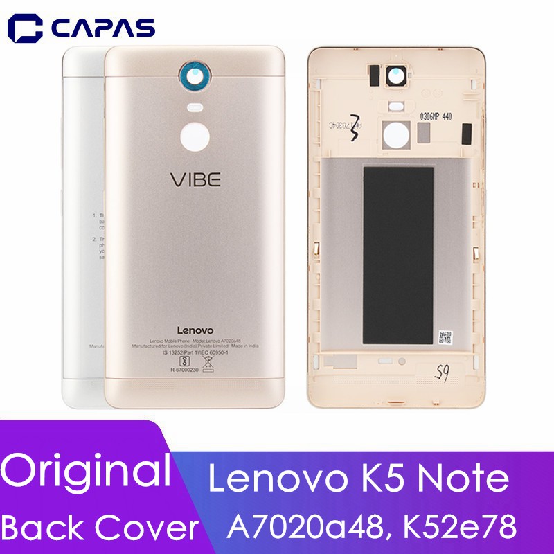 Nắp Lưng Điện Thoại Có Khung Bảo Vệ Camera Thay Thế Cho Lenovo K5 Note / Lenovo Vibe K5 Note Pro 5.5 Inch