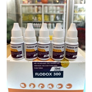 Flodox 300 Hen- khẹc-vay mỏ-khò khe-phan -xanh-phan -trắng