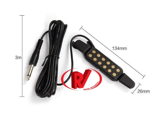 Pickup guitar KQ-3, pickup đàn ghita KQ-3, bộ máy tăng âm guitar