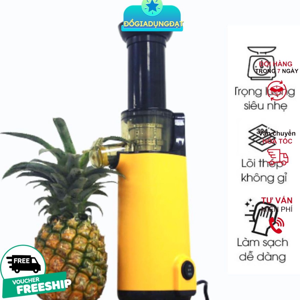 Máy ép trái cây rau củ quả chậm Fellia S264 gọn nhẹ-Bảo hành 12 tháng động cơ máy