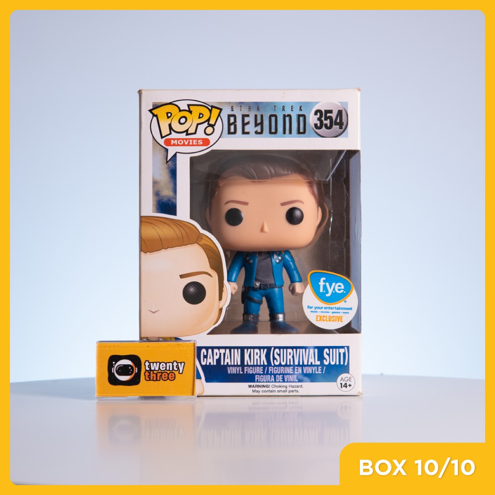 Mô hình đồ chơi Funko Pop • Captain Kirk 354 • Star Trek Beyond (Fye Exclusive)