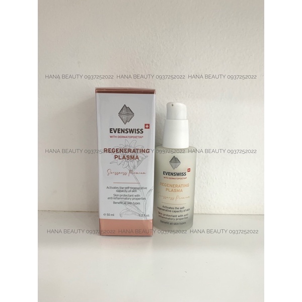 Huyết tương phục hồi da hư tổn Evenswiss Regenerating Plasma mới
