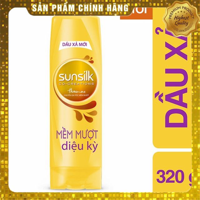 Dầu Xả Sunsilk Mềm Mượt Diệu Kỳ 320g