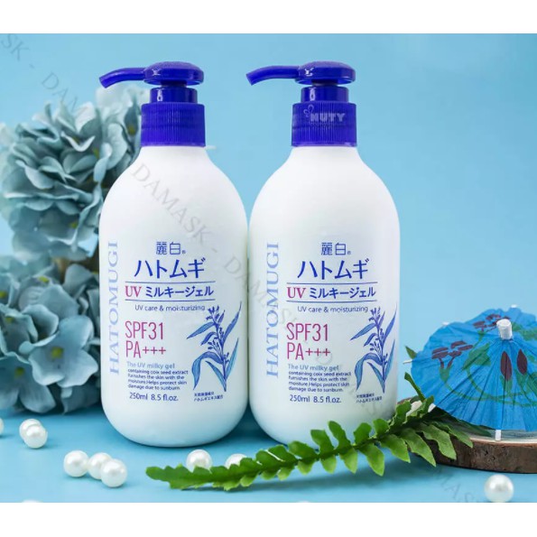 Sữa Dưỡng Thể Chống Nắng Hatomugi SPF50 PA++++ | WebRaoVat - webraovat.net.vn