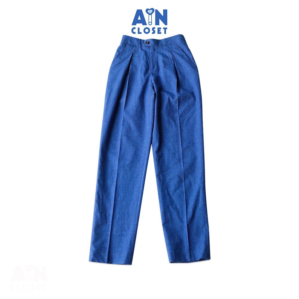 Quần baggy xanh cho mẹ cotton - AICDMEIZJD1K - AIN Closet