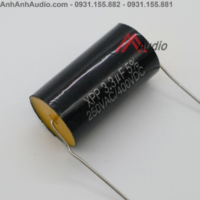 Tụ 3.3 uf 4.7 uf 400v XPP cho phân tần loa