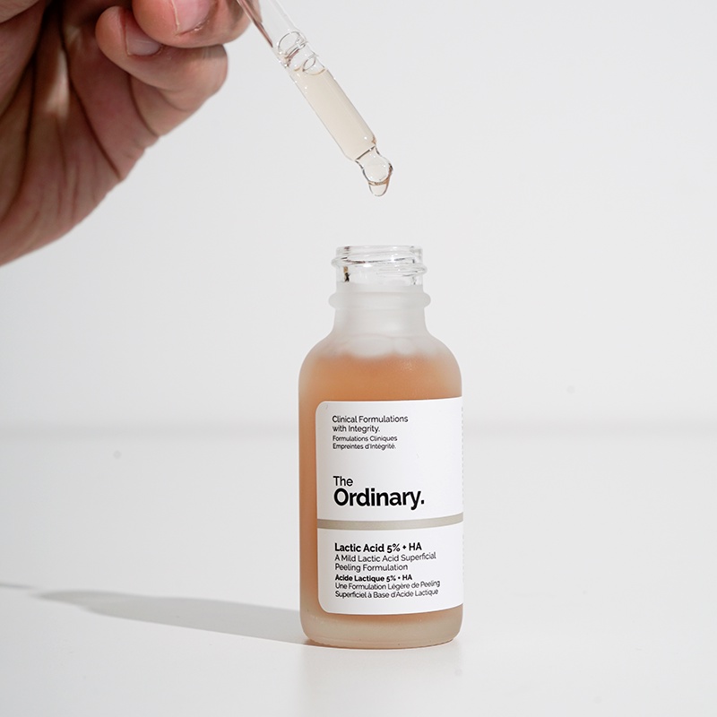 The Ordinary Serum sáng da, giảm thâm Lactic acid 5%/10% + HA